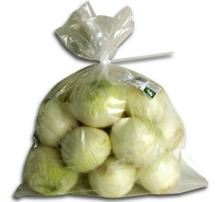 Cebollas limpias